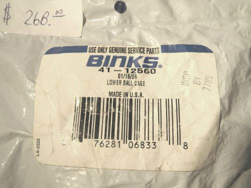 BINKS 41-12560 Lower ball cage