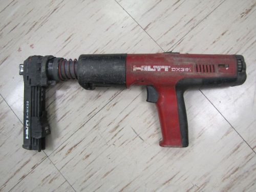 Hilti dx351  powder actuated stud nail gun nailer for sale