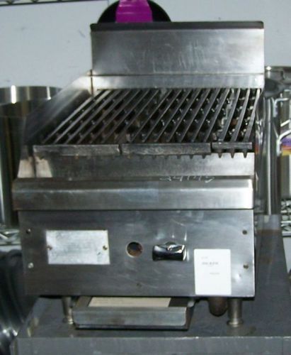 Star Char Broiler, LP Gas, 15&#034; Wide Model: 6015CBA