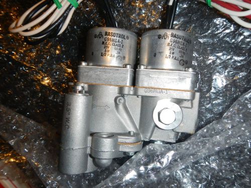 Basotrol G96HGA-1 Dual Gas Solenoid Valve 54-1075, 22190, 079801, P6071776 NEW