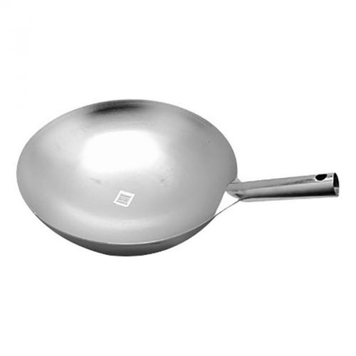 16&#034; Stainless Steel Wok (Welded Handle) SSW16