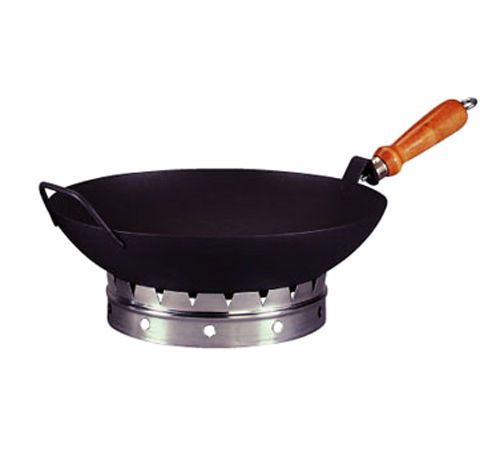 Wok Pan - Round Bottom Non-Stick Wok with Long Handle Set ~ 12&#034;