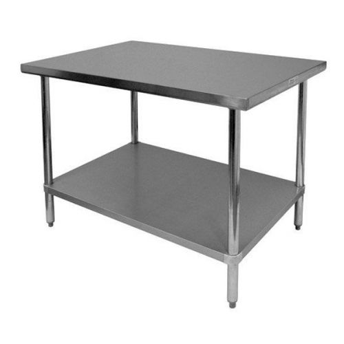 Commercial work table stainless steel heavy duty nsf approved 24&#034; x 72&#034; for sale