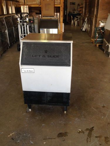 Used Undercounter ICEOMATIC ICEU-150-FA2 175 lb Cube ice with Self Storage