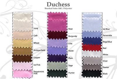 DUCHESS SATIN 20&#034; x 20&#034; NAPKINS (ONE DOZEN)