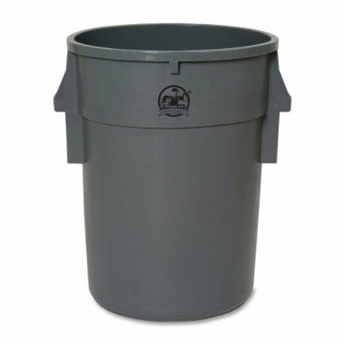 Genuine Joe Trash Container, Back Saver, 44 Gal., Dark Gray (GJO11585)