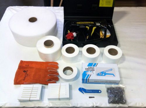 Shrink wrap kit includes shrinkfast 998 heat gun for sale