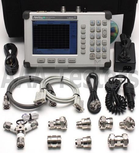 Anritsu SiteMaster S332D Cable / Antenna &amp; Spectrum Analyzer w/ Opt 3 / 29