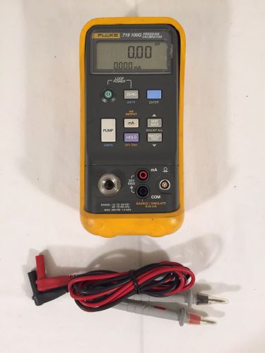 Fluke 719 100G Electric Pressure Calibrator / Good Used Condition!!!