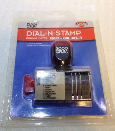 Dial-n-stamp phrase dater for sale