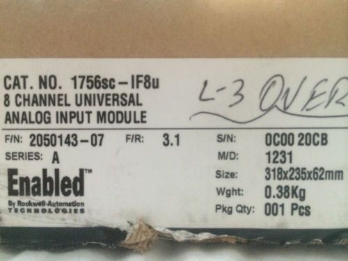 Spectrum 1756sc-IF8u ser A Allen Bradley