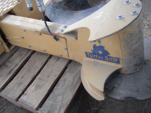 Skid Steer TURBO SAW SB2600 Tree Saw: Hi-Speed, 24-42GPM