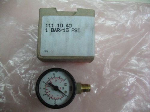 NOVA 913-00256-00 1 Atm pressure gage 1BAR 15PSI