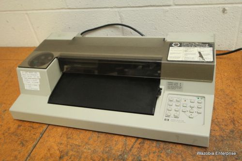 HP 7475A COLOR GRAPHICS PLOTTER 6-PEN