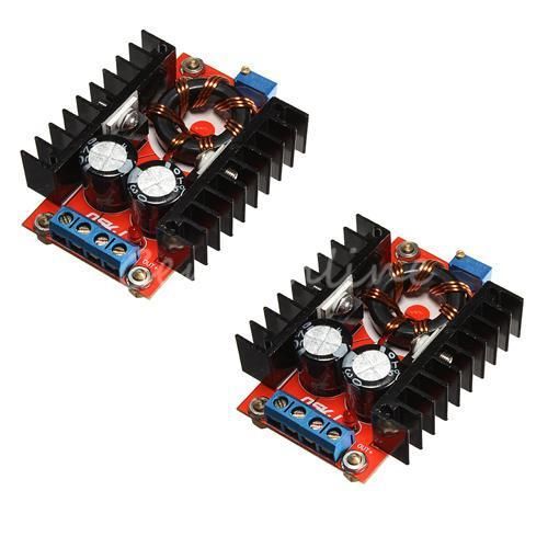 2X DC-DC 150W Boost Converter 10-32V to 12-35V Step-Up Voltage Power Supply