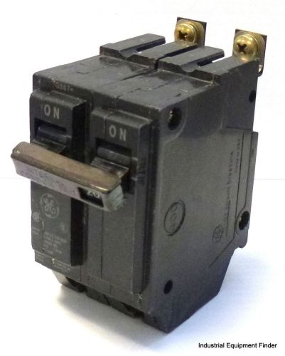 GE NE-7366 THQB2120 20AMP Circuit Breaker 2-Pole 120/240VAC