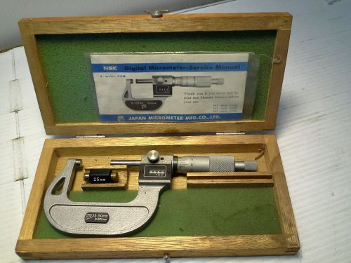 NSK 25-50mm YUAN 02-M MICROMETER