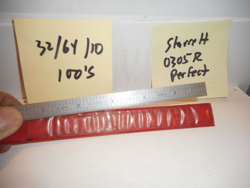 Machinists 2/19A Starrett RARE Inch/Metric flex rule Nos ?? Veery Nice Plus !