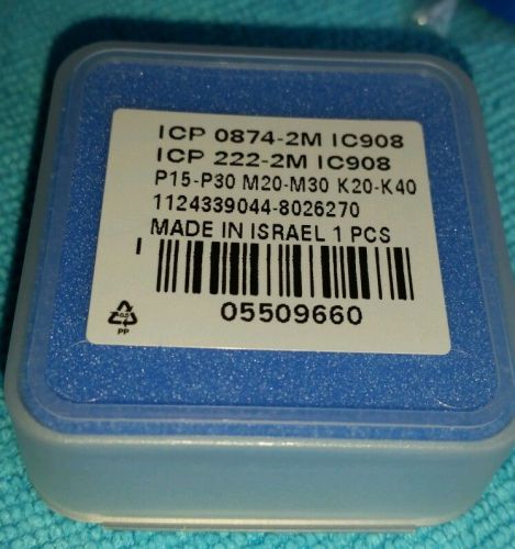 Iscar Sumocham Drill Tip ICP 0874-2M IC908 ***BRAND NEW UNSUED***