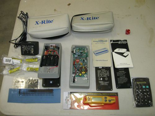 X -RITE     set       331 &amp; 334         &#034; EXCELLENT clean CONDITION  SET&#034;