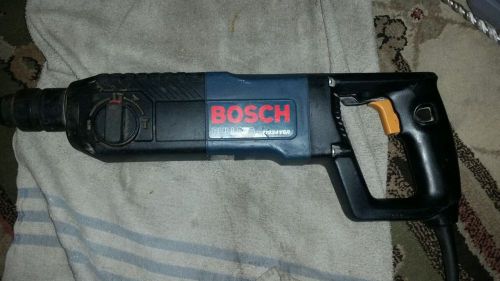 BOSCH BULLDOG 11224VSR SDS ROTARY HAMMER DRILL W/ SDS BITS IN TOUGH PLASTIC CASE