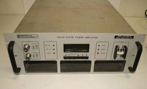 PCD 6050/R Solid State Power Amplifier. C band satellite modem.