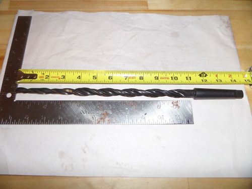 13/32&#034; &amp; 17/32&#034; Subland Chamfer Drill  Bit 2MT, 2 Morse Taper 14-1/4&#034; OAL (#D240