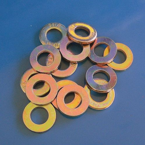 Flat Washers SAE Grade 8 ZY 7/16&#034; 10PCS