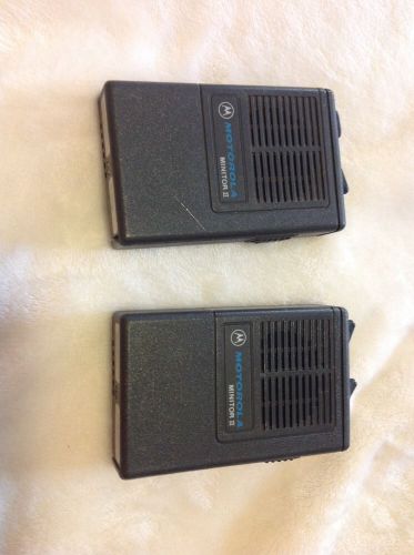 Motorola Minitor 2 II (lot of 2 pagers)