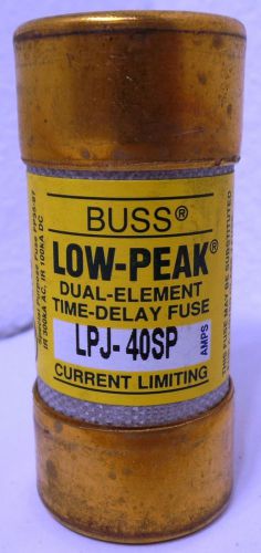 LPJ-40SP  Class J dual-element time delay fuse, 600VAC, 40A