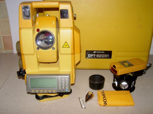 Topcon robotic total station