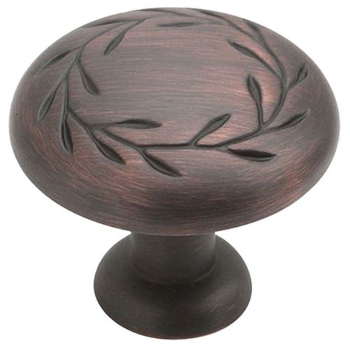 Amerock BP1581-2-ORB Inspirations Leaf Large Oversized 1-3/4 Inch Diam. Oil Rub