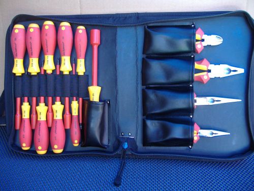 Wiha Tools Insulated Screwdriver/Pliers Set, 14 Pc