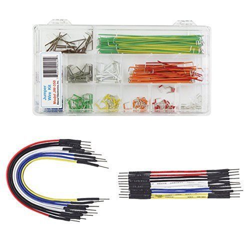 NEW Elenco 380 Pc Deluxe Jumper Wire Kit for Breadboards