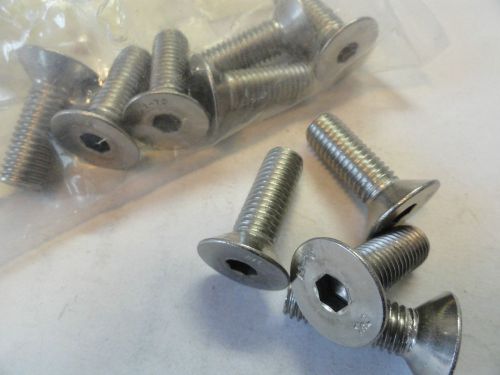 M10 X 30MM Long Stainless Flat Head Socket Cap Screws