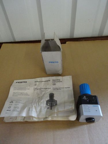 NEW Festo Precision Pressure Regulator LRP-1/4-2.5 NEW