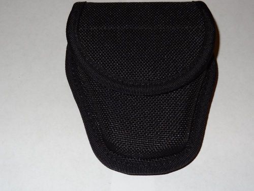 Bianchi black nylon handcuff case and OC Spray case for belt