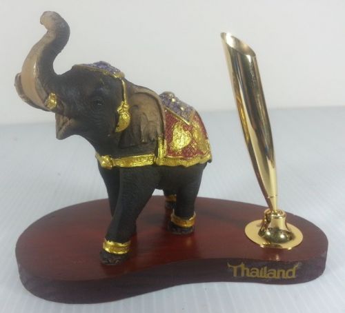 Pencil Thai Elephant Office Furniture Resin Handmade