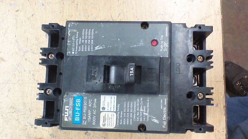 Fuji Electric BU-ESB3030 Circuit Breaker 3 Pole 30 Amp 600 Volt        9B