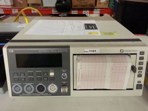 Corometrics 118 Fetal/Maternal Monitor