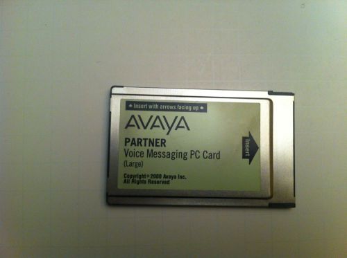 Avaya  Lucent Partner Voice Messaging PC Card - Large 108505306