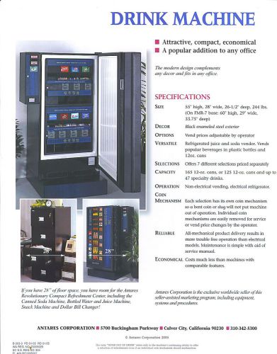 Antares vending machines