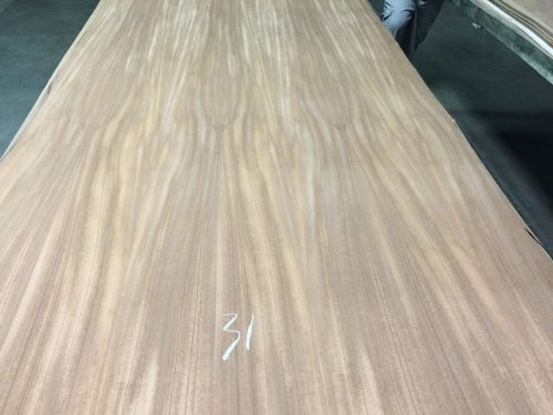 Wood Veneer Honduras Mahogany 44x84 1pc total Wood Backed  &#034;EXOTIC&#034; TNA 31