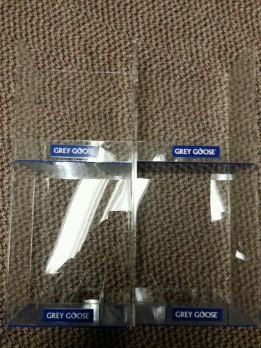 Grey goose Commercial display case mini sampler 50ml liquor bottles airplane