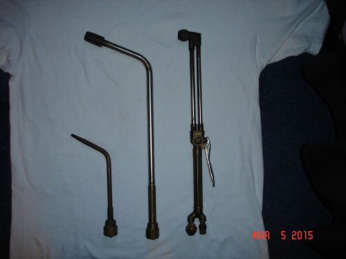 vintage victor torch handle x 3