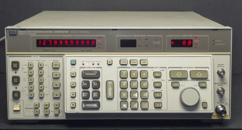 Hp keysight 8662a high performance rf signal generator 1280 mhz for sale