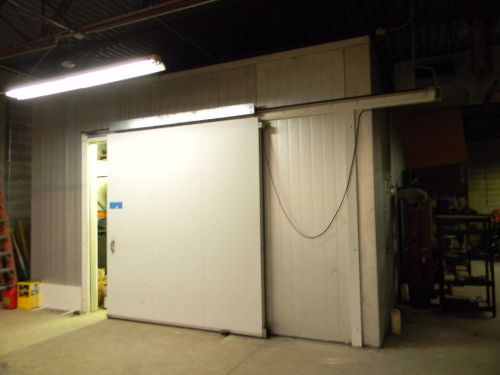 Bally walk -in freezer l: 34&#039;-7&#034; w:19&#039;-3&#034; h:12&#039;-8&#034;  jamison 8&#039;x9&#039; freezer door for sale