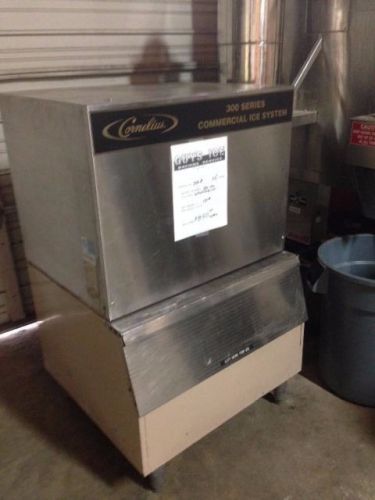 300# COMMERCIAL ICE MACHINE W\ 150 STORAGE BIN   FLORIDA