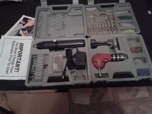Roto matic tool kit polishing sanding grinding etching cutting buffing drilling for sale