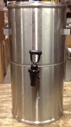 WILBUR CURTIS 3 GALLON STAINLESS STEEL ICED TEA &amp; BEVERAGE DISPENSER MODEL TC-3H